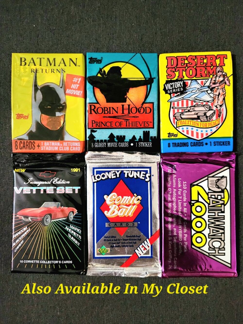Sealed Packs of Upper Deck Looney Tunes Comic Ball Cards - Picture 16 of 16